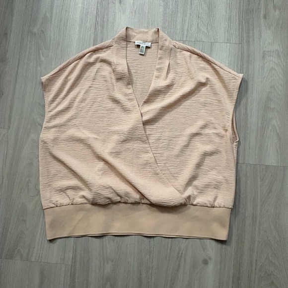 Calvin Klein Sweaters - Calvin Klein Women Crinkle Knit Cardigan Duster Shawl Collar Open Front Pink XL